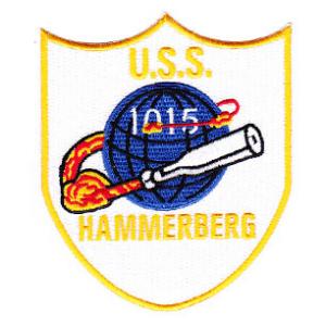 USS Hammerberg DE-1015 Ship Patch