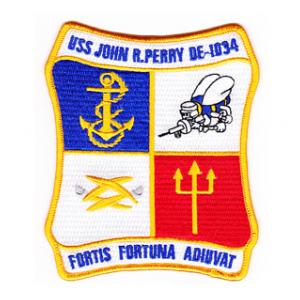 USS John R. Perry DE-1034 Ship Patch