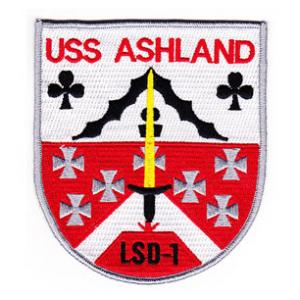 USS Ashland LSD-1 Ship Patch