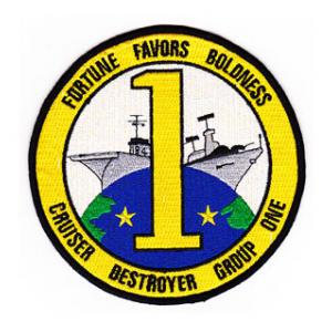 Cruiser Destroyer Squadron CRUDESRON 1 Patch