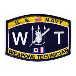 USN RATE WT Weapons Technician Patch