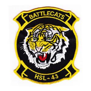 Navy Helicopter Anti-Submarine Squadron HSL-43 Patch