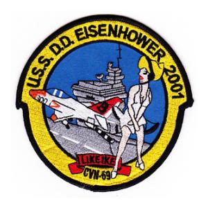 USS Dwight D. Eisenhower CVN-69 Ship Patch