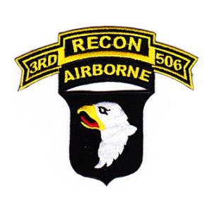 3rd Battalion, 506th PIR, 101st Airborne Division Patch