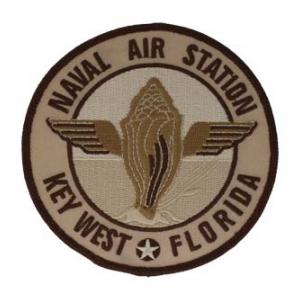 Naval Air Station Key West Patch (Tan)
