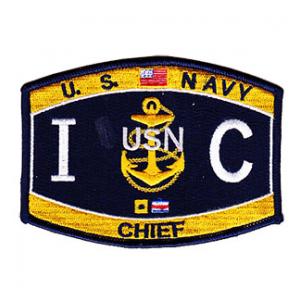 USN RATE IC Interior Communications Electrician Chief Patch