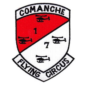7th Squadron 1st Air Cavalry Comanche Flying Circus Patch
