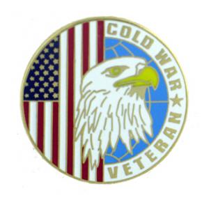 Cold War Veteran Pin