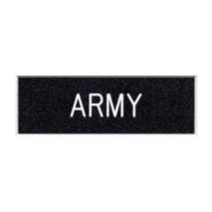 Army Plastic Name Plate