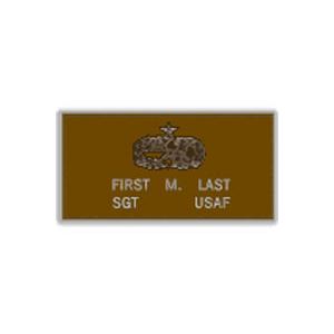 U.S. Air Force Tan Leather Flight Badge