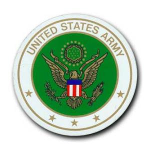 United States Army Bumper Sticker (Circular)