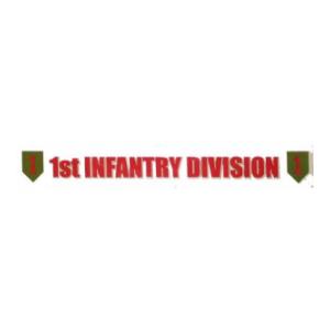 1st Infantry Division Outside Decal