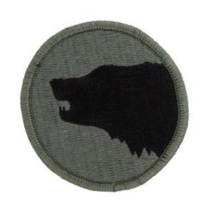104th Infantry Division Patch Foliage Green (Velcro Backed)