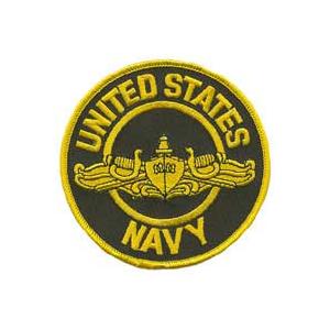 NAVY SURFACE WARFARE PATCH (OFFICER)