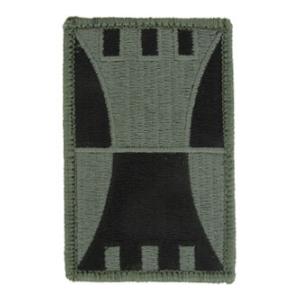 416th Engineer Brigade Patch Foliage Green (Velcro Backed)