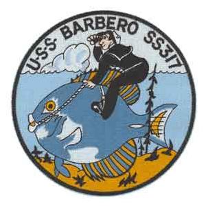 USS Barbero SS-317 Patch