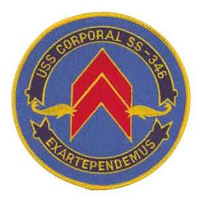 USS Corporal SS-346 Patch