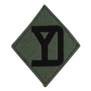 26th Infantry Division Patch Foliage Green (Velcro Backed)