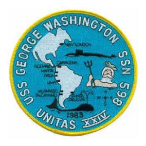 USS George Washington SSN-598 Patch