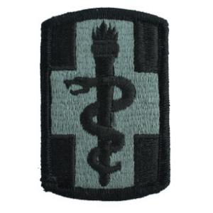 330th Medical Brigade Patch Foliage Green (Velcro Backed)
