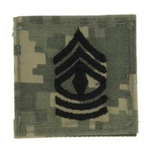 Army 1st Sergeant with Velcro Backing (Digital All Terrain)