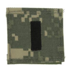 Army 1st Lieutenant Rank with Velcro Backing (Digital All Terrain)