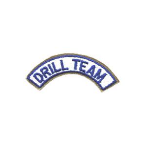 Drill Team Tab (White & Blue)