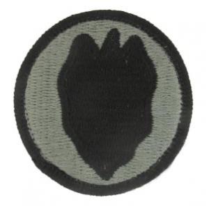 24th Infantry Division Patch Foliage Green (Velcro Backed)
