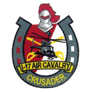 1/17 Air Cavalry Regiment Crusader Patch
