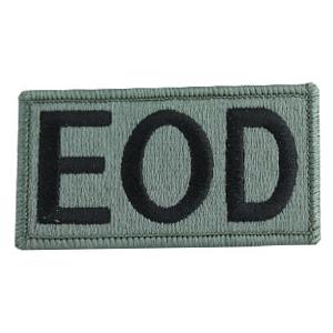 Explosive Ordnance Disposal (EOD) Patch Foliage Green (Velcro Backed)