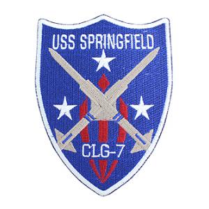 USS Springfield CLG-7 Ship Patch
