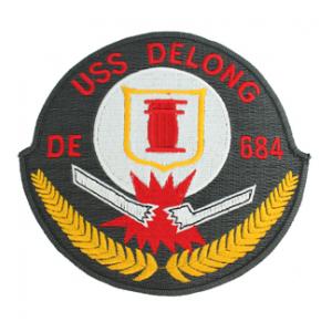 USS Delong DE-684 Ship Patch