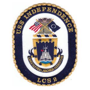 USS Independence LCS-2 Ship Patch