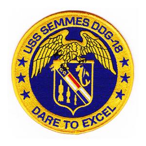 USS Semmes DDG-18 Ship Patch