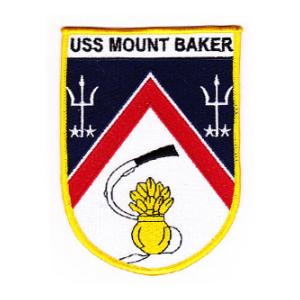 USS Mount Baker AE-34 Ship Patch