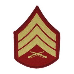 Marine Corps Sergeant (Sleeve Chevron) (Female)