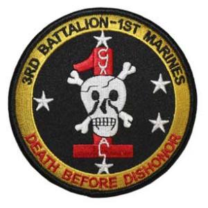 3rd Battalion / 1st Marines Patch (Fortes Fortuna Juvat)