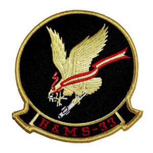 Marine Headquarters and Maintenance Squadron H&MS -33 Patch
