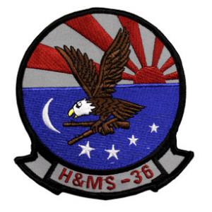 Marine Headquarters and Maintenance Squadron H&MS -36 Patch