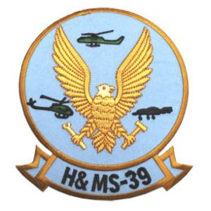 Marine Headquarters and Maintenance Squadron H&MS -39 Patch