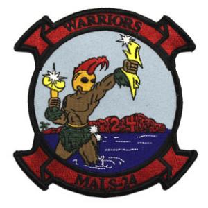 Marine Aviation Logistics Squadron MALS-24 Patch (WARRIORS)