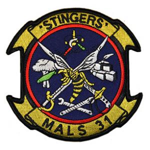 Marine Aviation Logistics Squadron MALS-31 Patch (STINGERS)