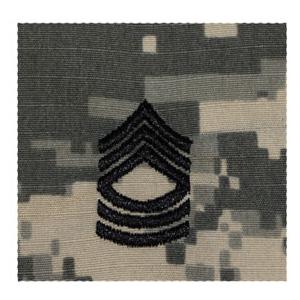 Army Master Sergeant Rank (Sew On) (Digital All Terrain)