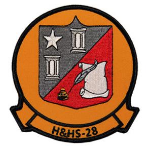 Marine Headquarters and Headquarters Squadron H&HS-28 Patch