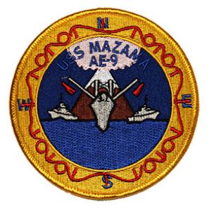 USS Mazama AE-9 Ship Patch