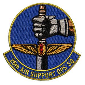 25th Air Support Operations Squadron Patch (Velcro)