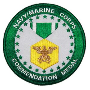 Navy and Marine Corps Commendation Medal Patch