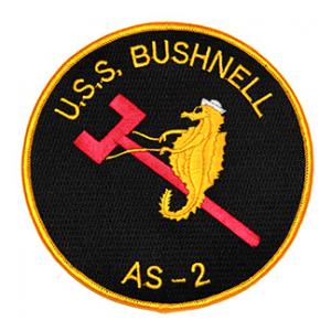 USS Bushnell AS-2 Ship Patch