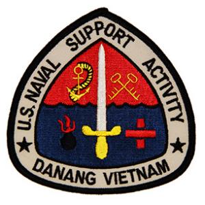 US Naval Support Activity Danang Vietnam Patch