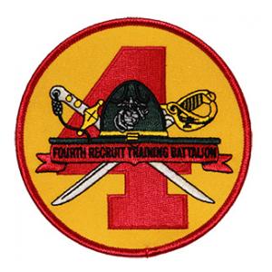 USMC Fourth Recruit Training Battalion Patch